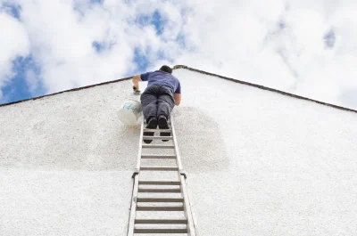 Peinture extérieure à Lacropte — façades et ravalement